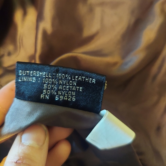 True Vintage Leather Jacket - Men's- Great Condition - Picture 2 of 4